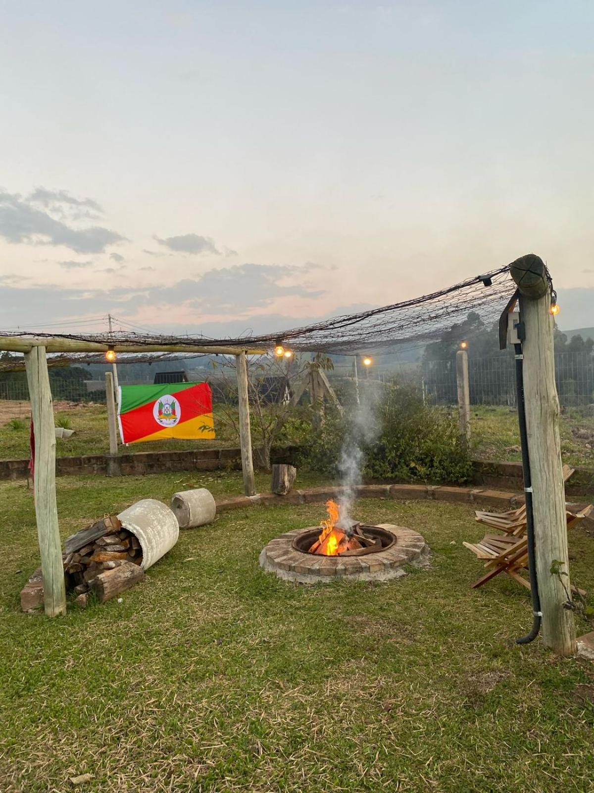 Cabanas Colina Do Sol Cambara Bagian luar foto